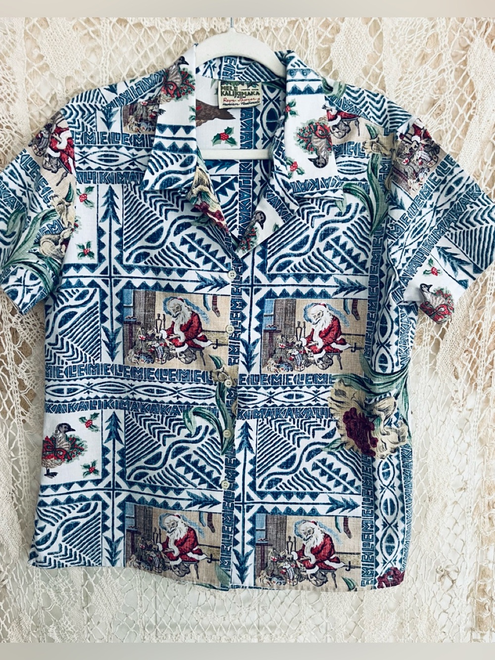 Reyn Spooner Limited Edition Mele Kalikimaka Hawaiian Shirt